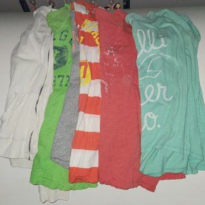 Womens American Eagle & Hollister shirts